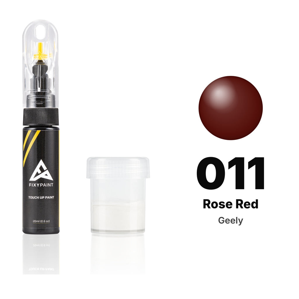 Touch-up paint for Geely 011 Rose Red, Standard kit