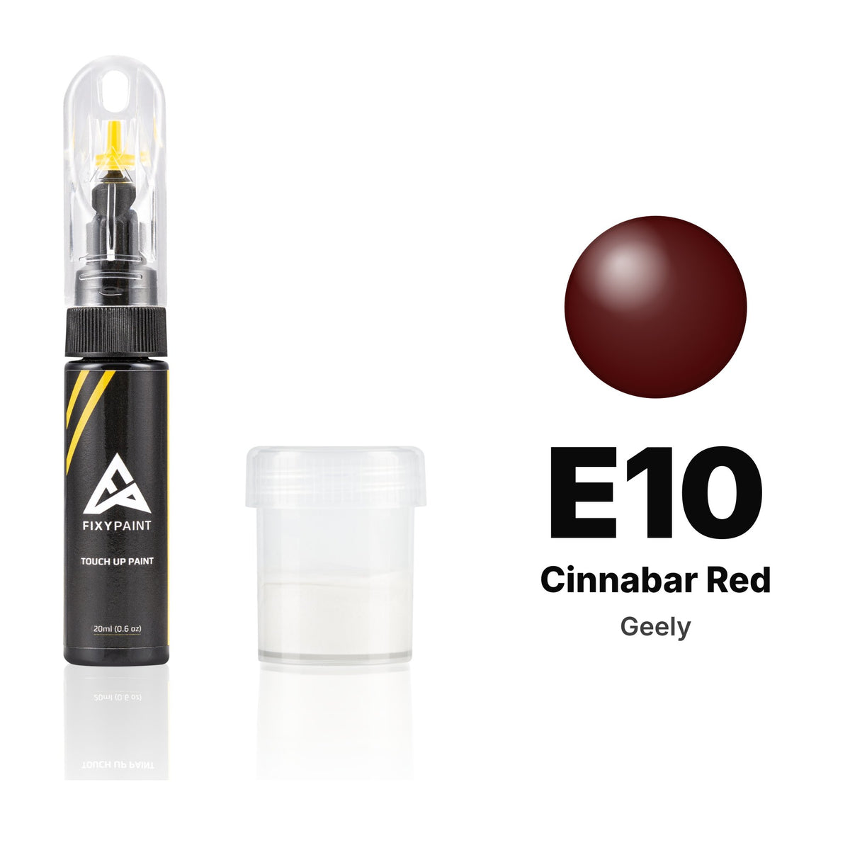 Touch-up paint for Geely E10 Cinnabar Red, Standard kit