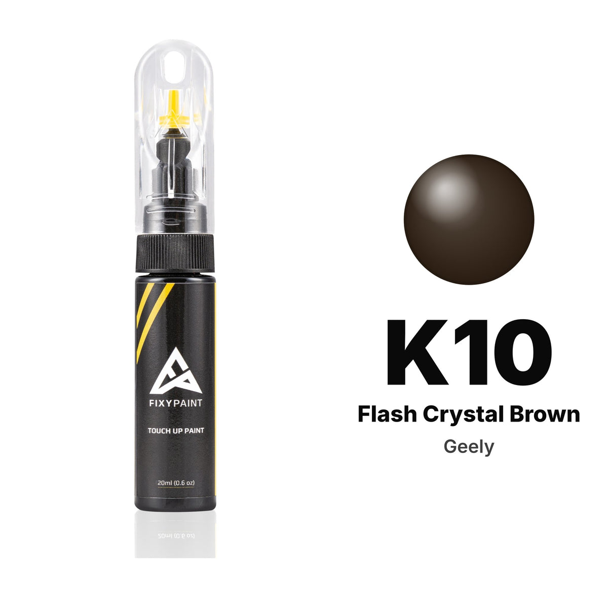 Geely K10 Flash Crystal Brown touch-up paint, Basic kit
