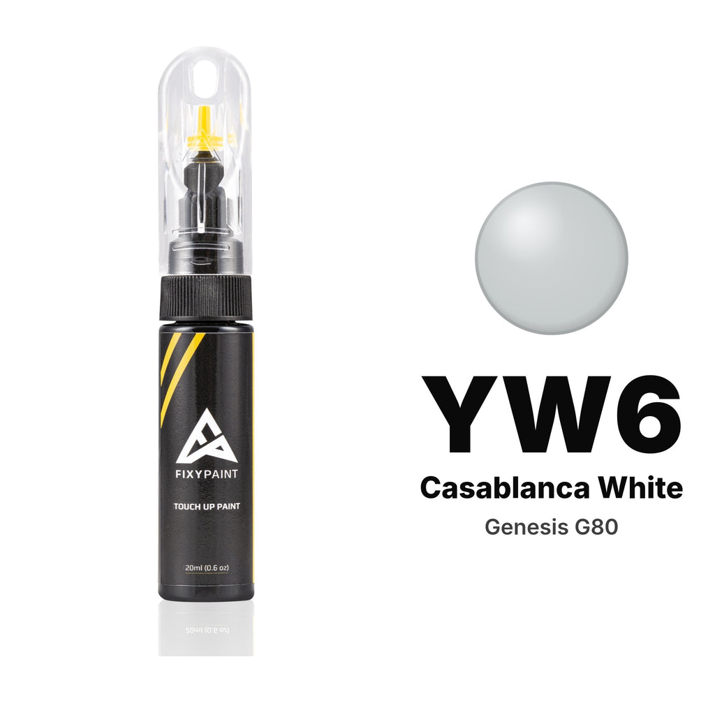 Touch-up paint for Genesis G80 YW6 Casablanca White, Basic kit