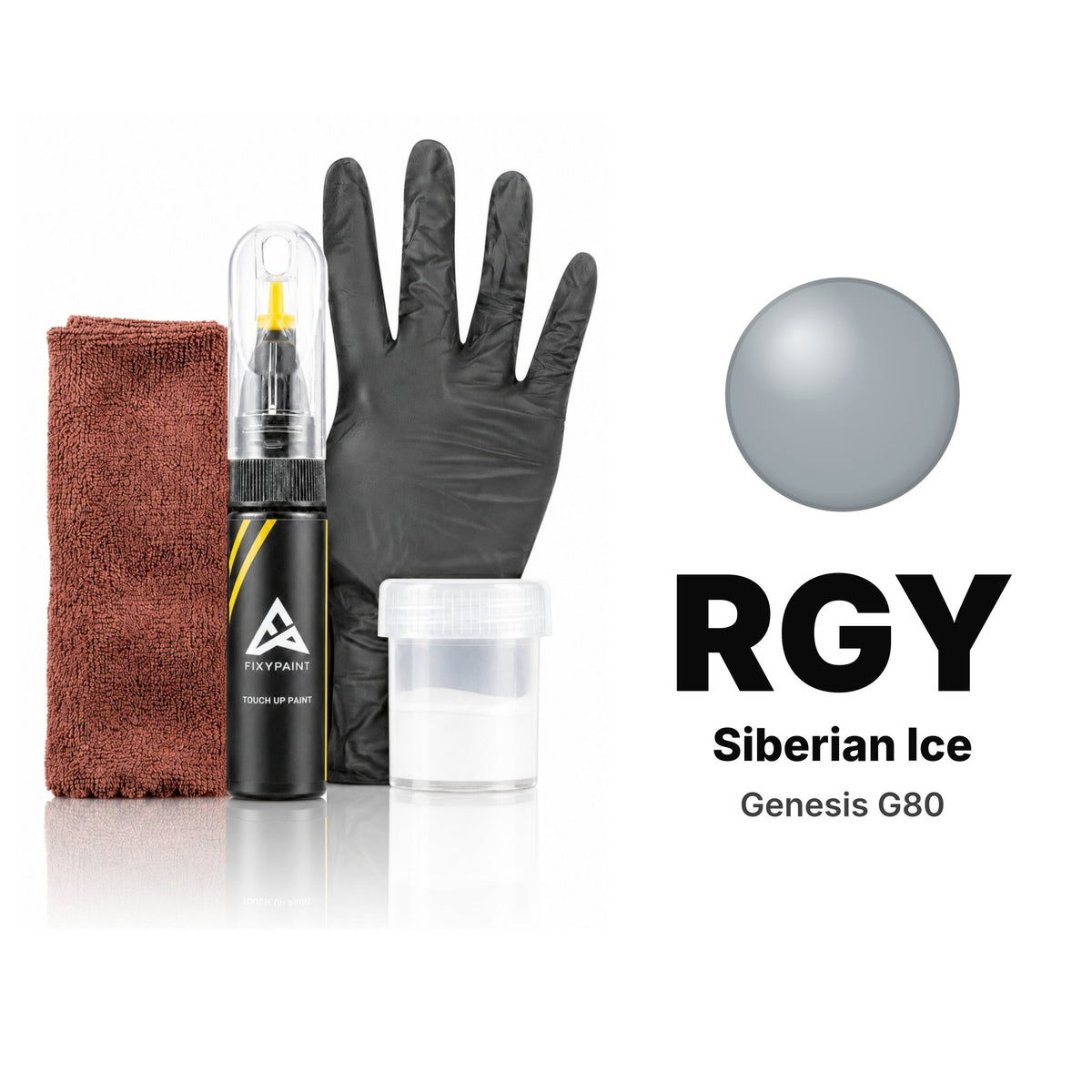Touch-up paint for Genesis G80 RGY Siberian Ice, Complete kit