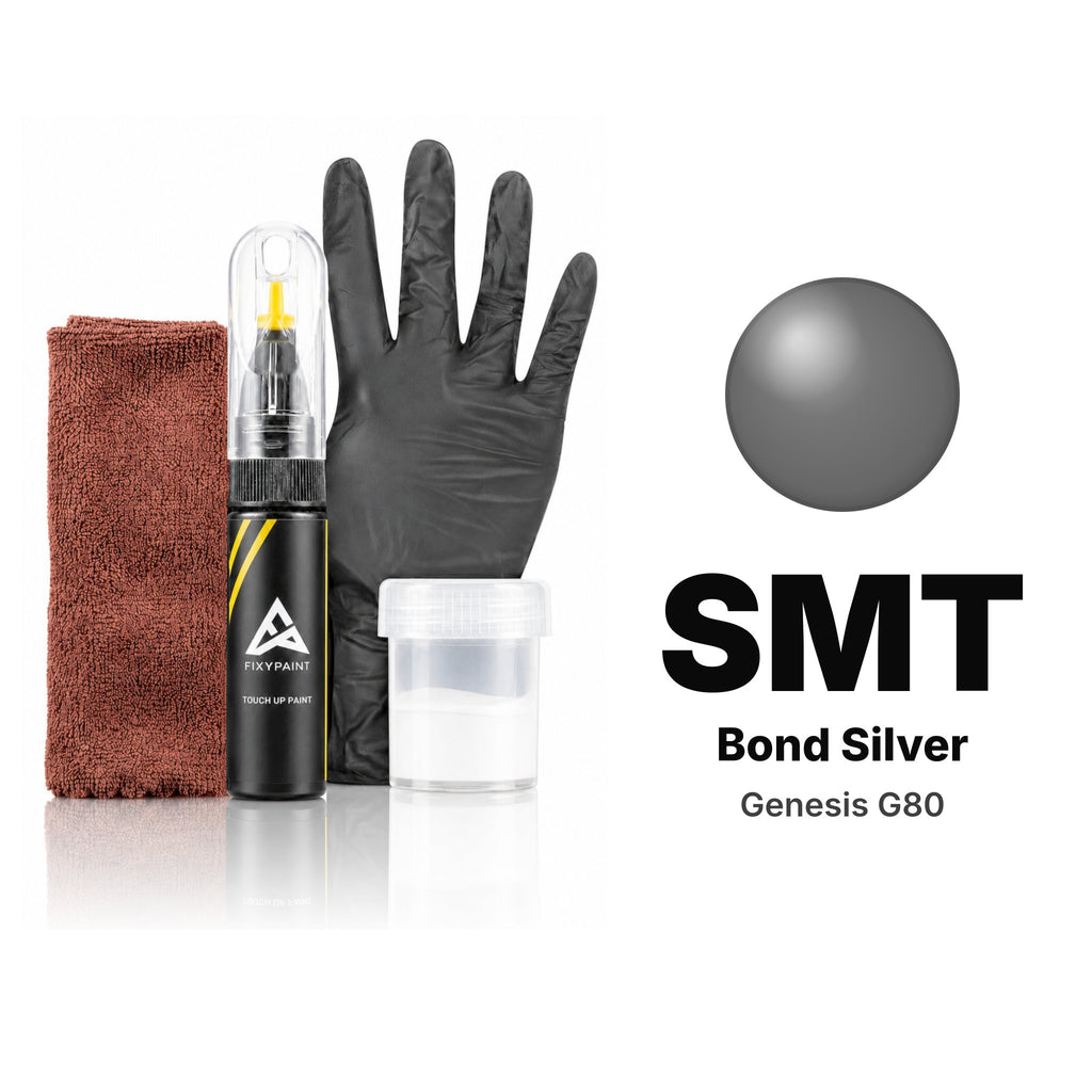 Touch-up paint for Genesis G80 SMT Bond Silver, Complete kit