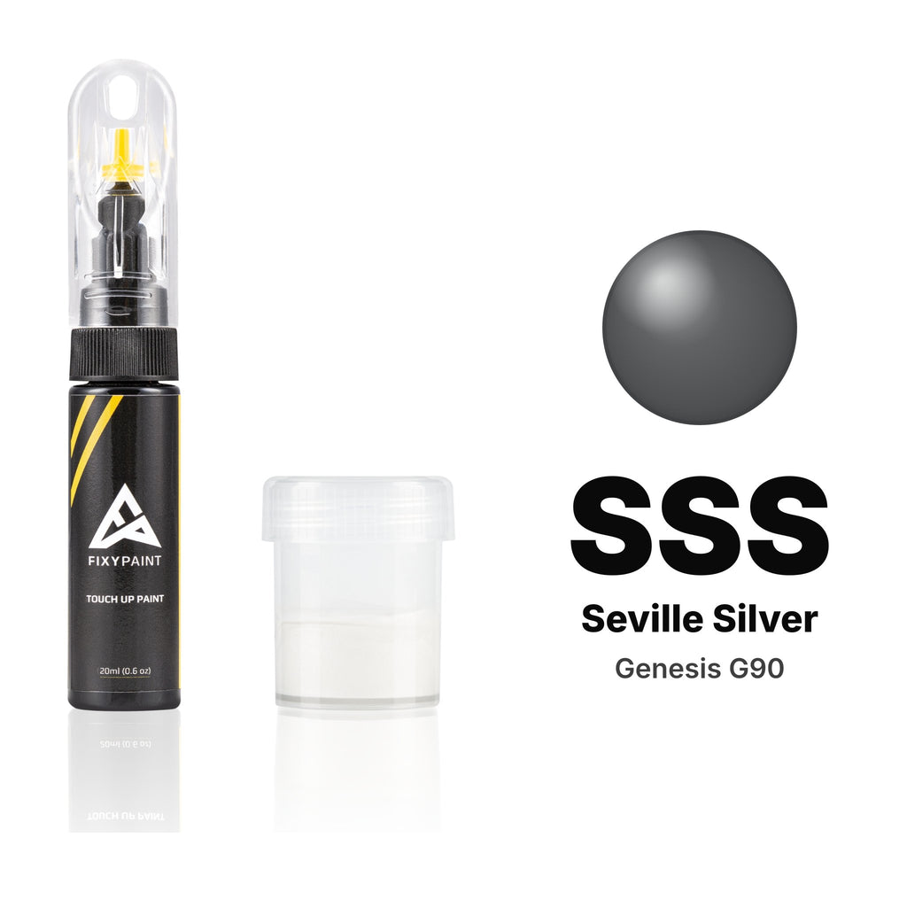 Touch-up paint for Genesis G90 SSS Seville Silver, Standard kit