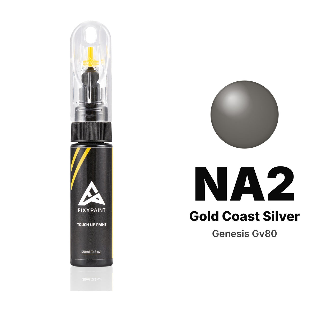 Touch-up paint for Genesis GV80 NA2 Gold Coast Silver, Basic kit