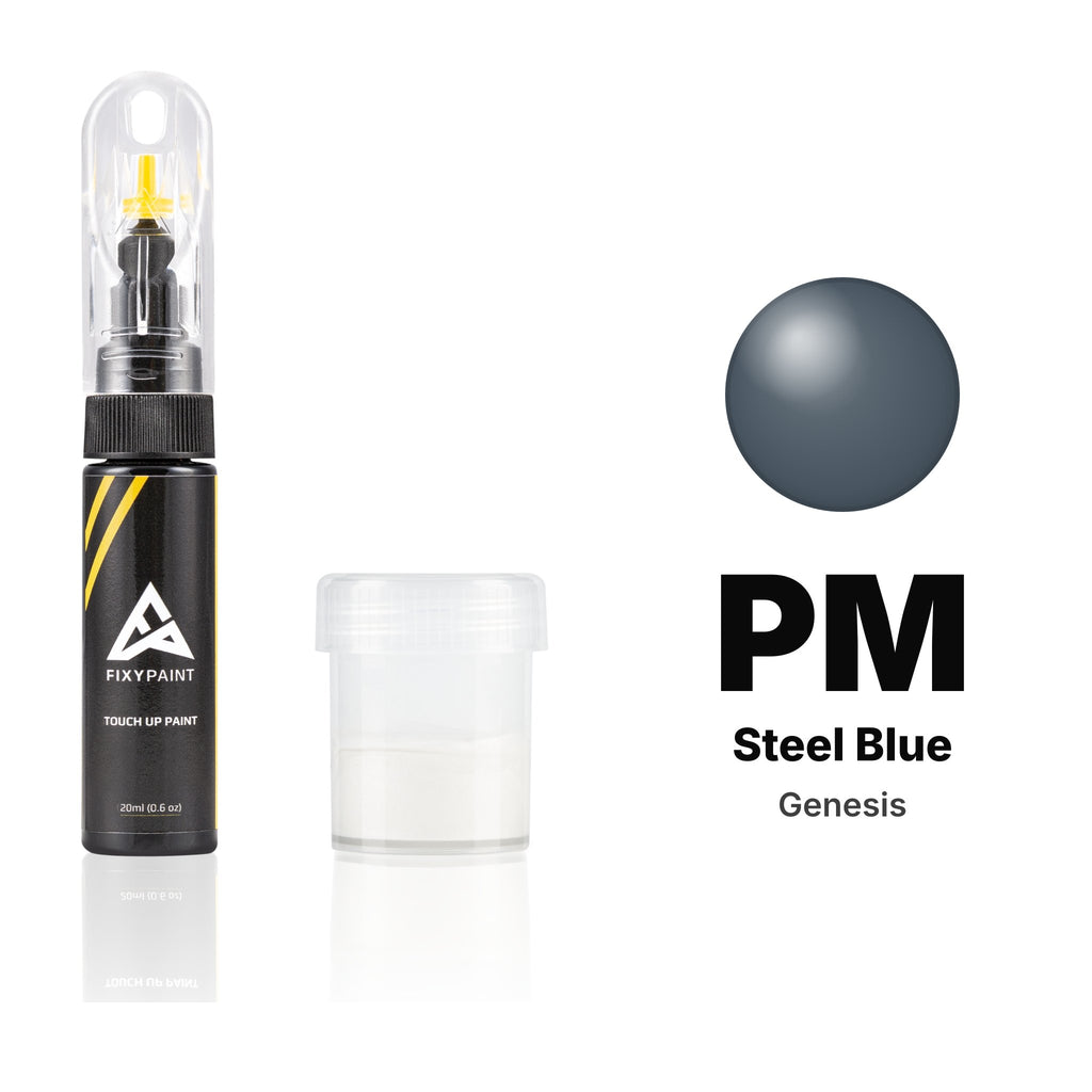 Lackstift für Genesis – PM Steel Blue (alle Modelle, 2009–2011, 2016–2017), Set Standard