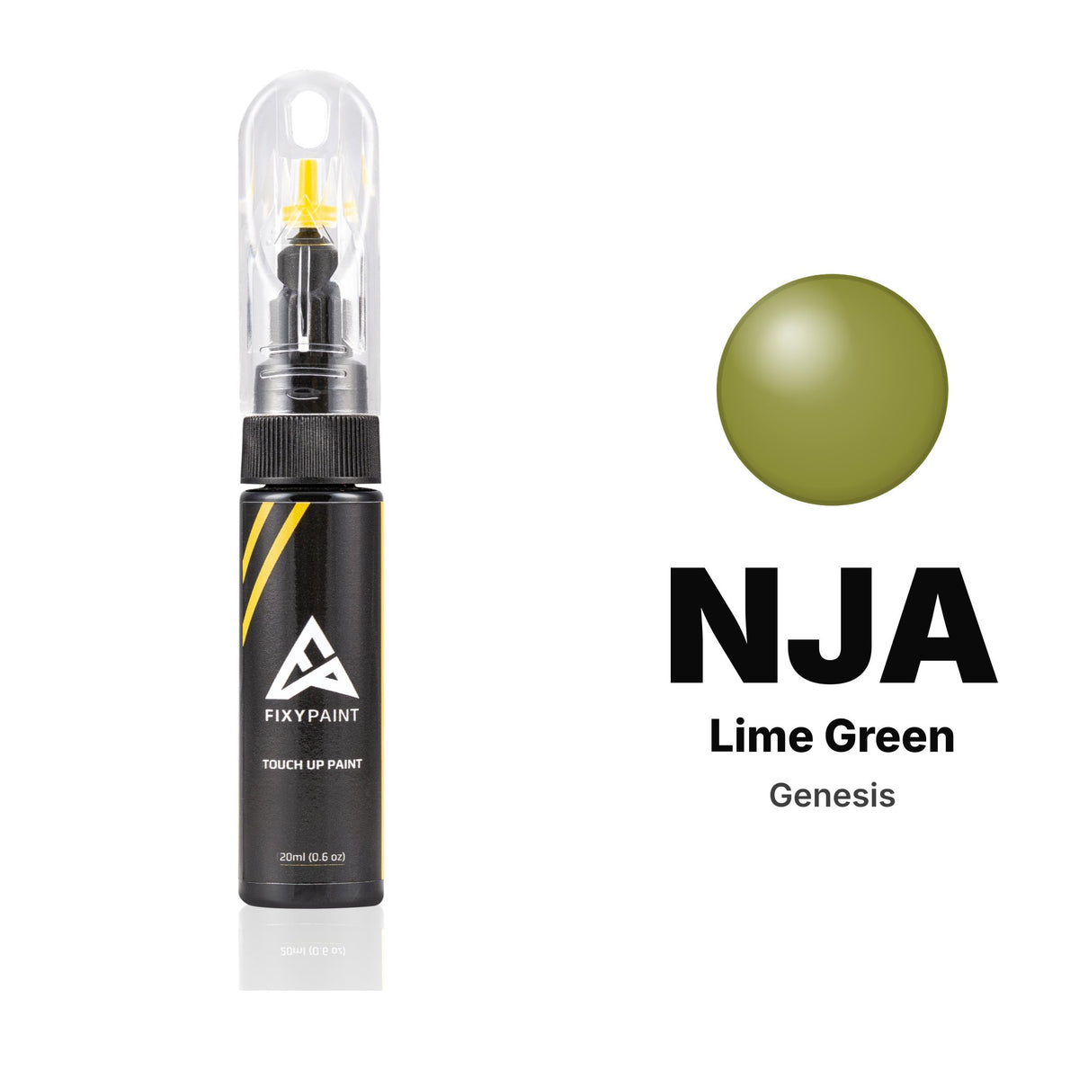 Genesis NJA Lime Green touch-up paint, Basic kit