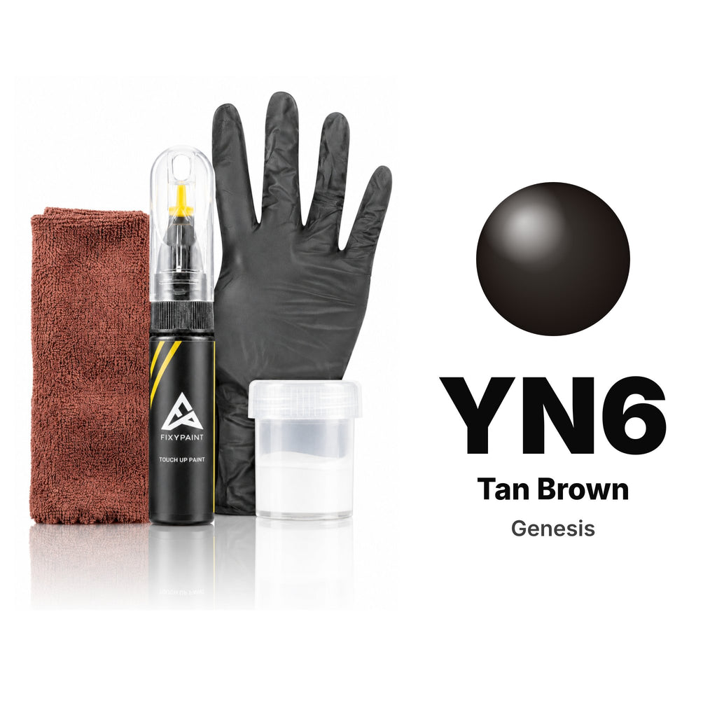 Touch-up paint for Genesis YN6 Tan Brown, Complete kit