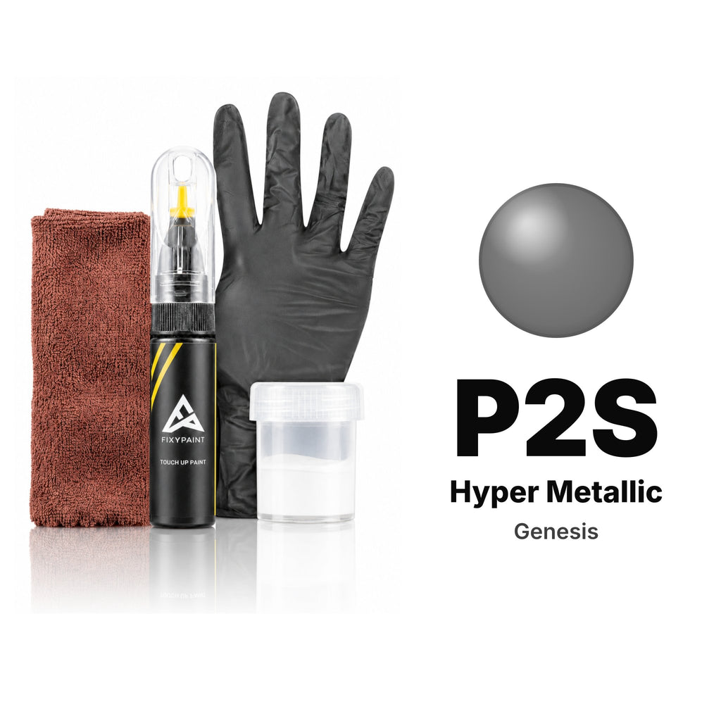Touch-up paint for Genesis P2S Hyper Metallic, Complete kit