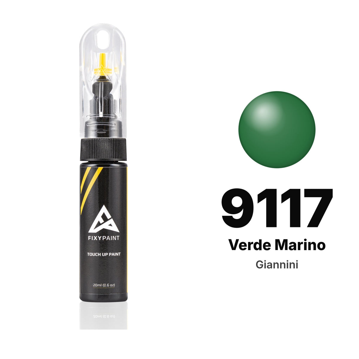 Touch-up paint for Giannini 9117 Verde Marino, Basic kit