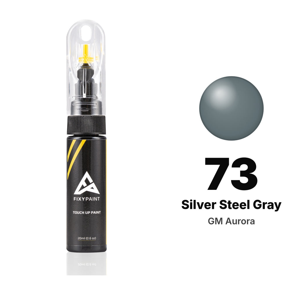 Touch-up paint for GM Aurora 73 Silver Steel Gray, Basic kit