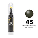 Touch-up paint for GM Avalanche 45 Medium Sage Green Met, Basic kit