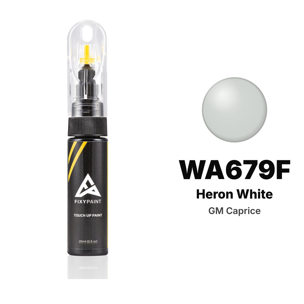Touch-up paint for GM Caprice WA679F Heron White, Basic kit