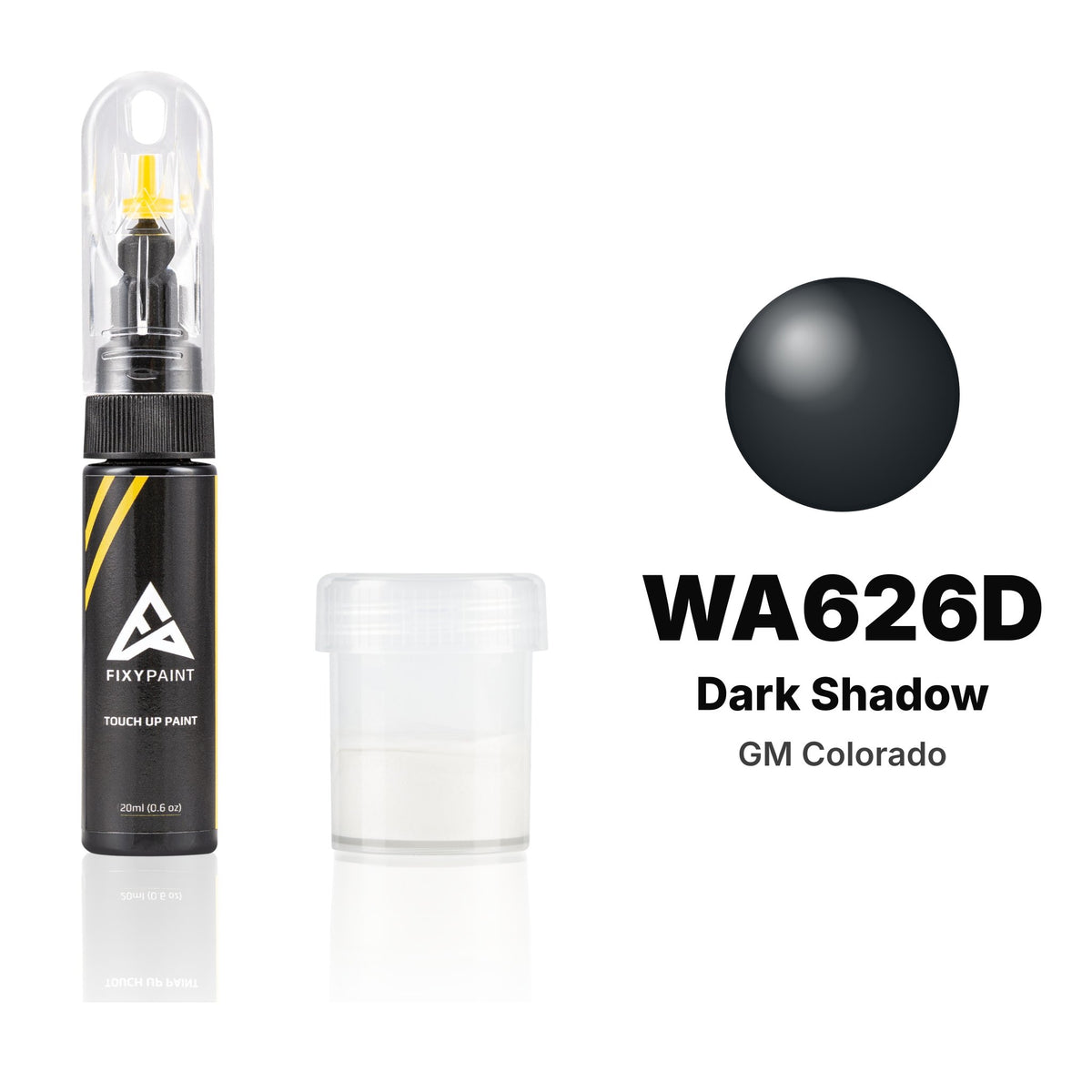 Touch-up paint for GM Colorado WA626D Dark Shadow, Standard kit