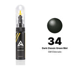 Touch-up paint for GM Eldorado 34 Dark Classic Green Met, Basic kit