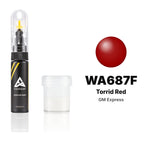 Touch-up paint for GM Express WA687F Torrid Red, Standard kit