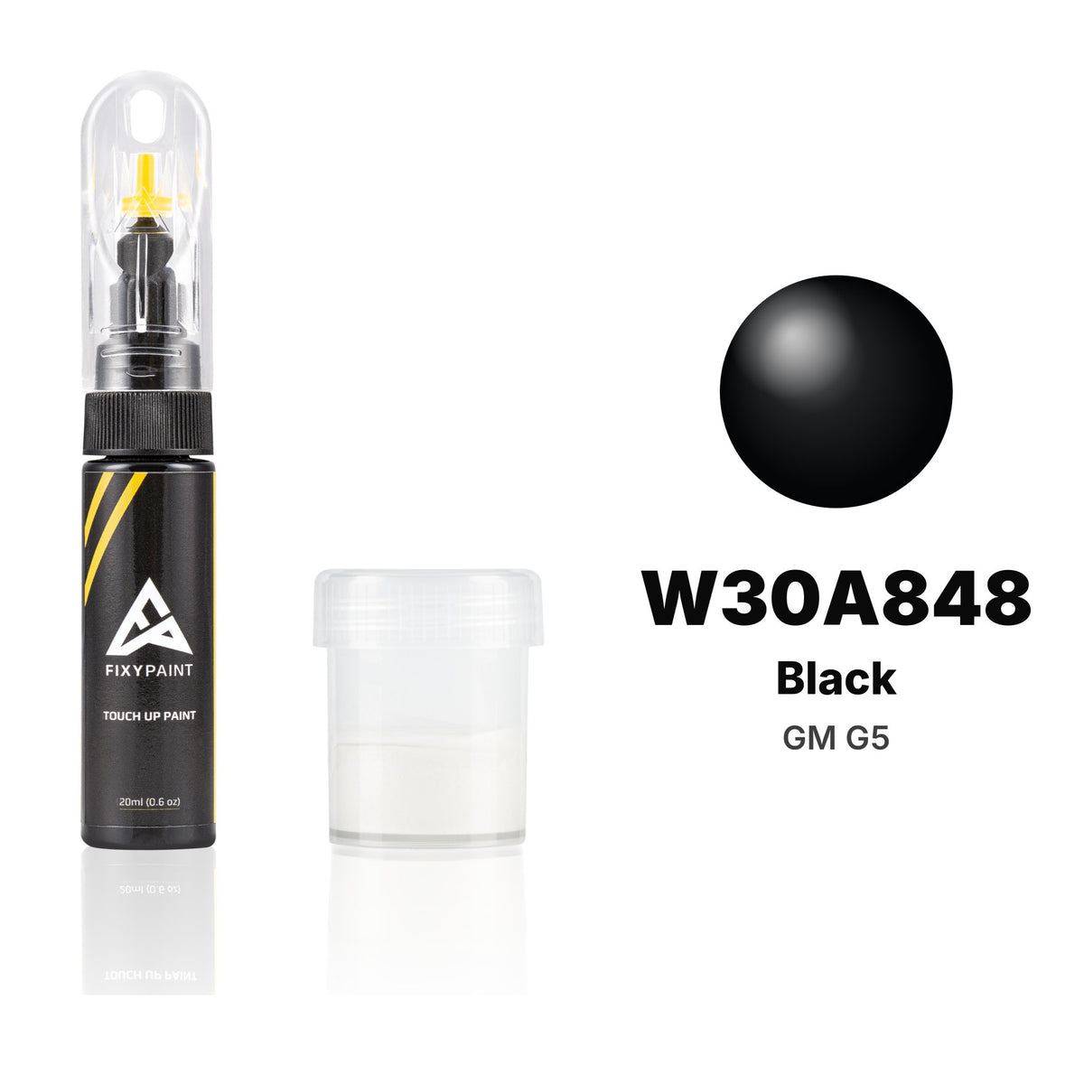 Touch-up paint for GM G5 W30A848 Black, Standard kit
