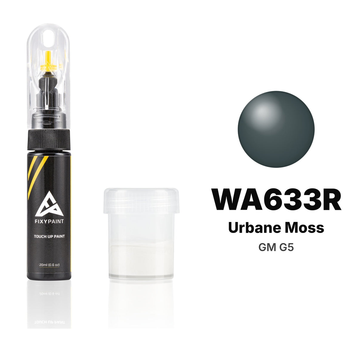 Touch-up paint for GM G5 WA633R Urbane Moss, Standard kit