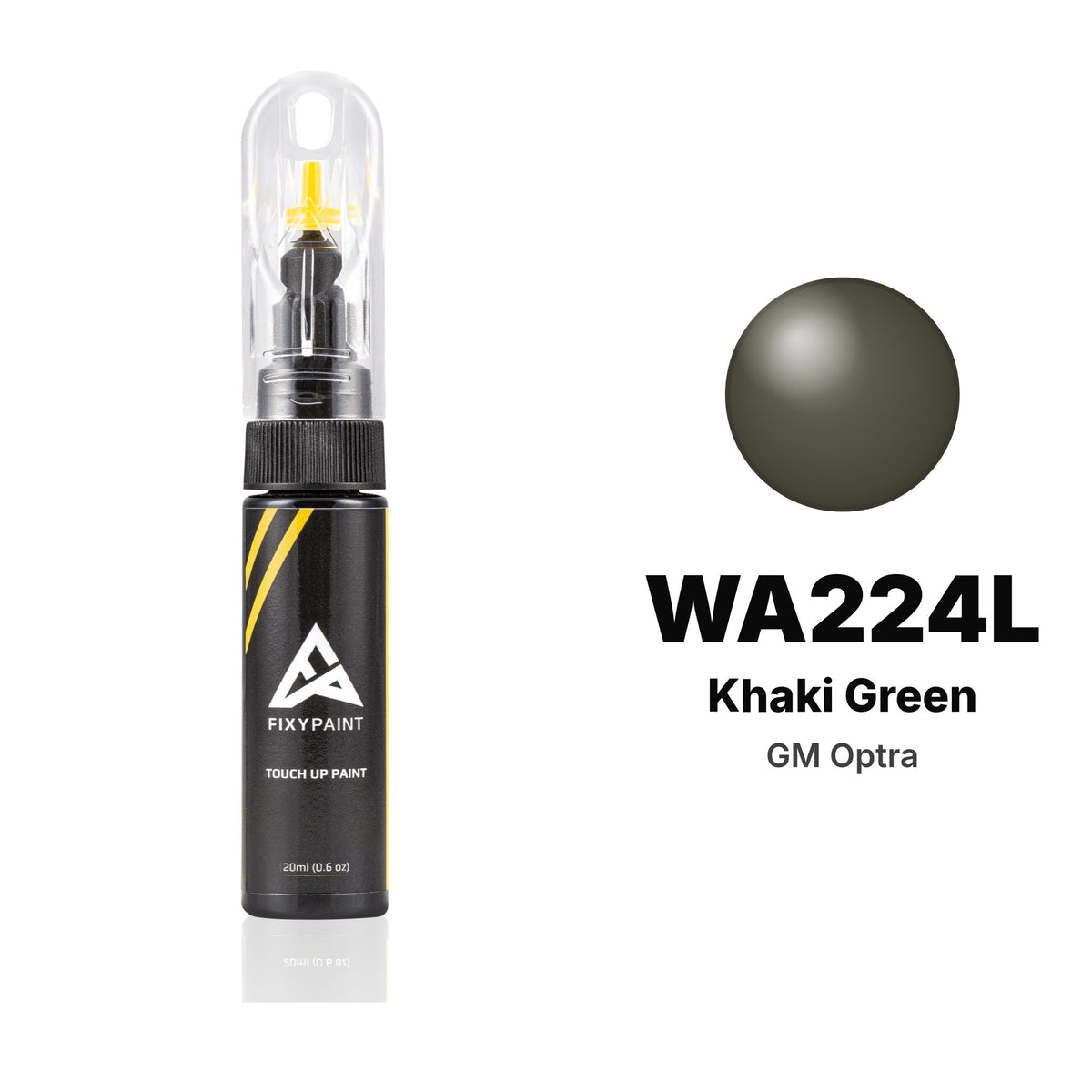 Touch-up paint for GM Optra WA224L Khaki Green, Basic kit