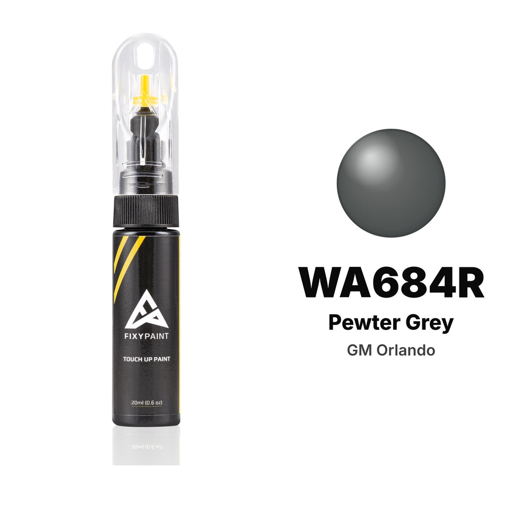 Touch-up paint for GM Orlando WA684R Pewter Grey, Basic kit
