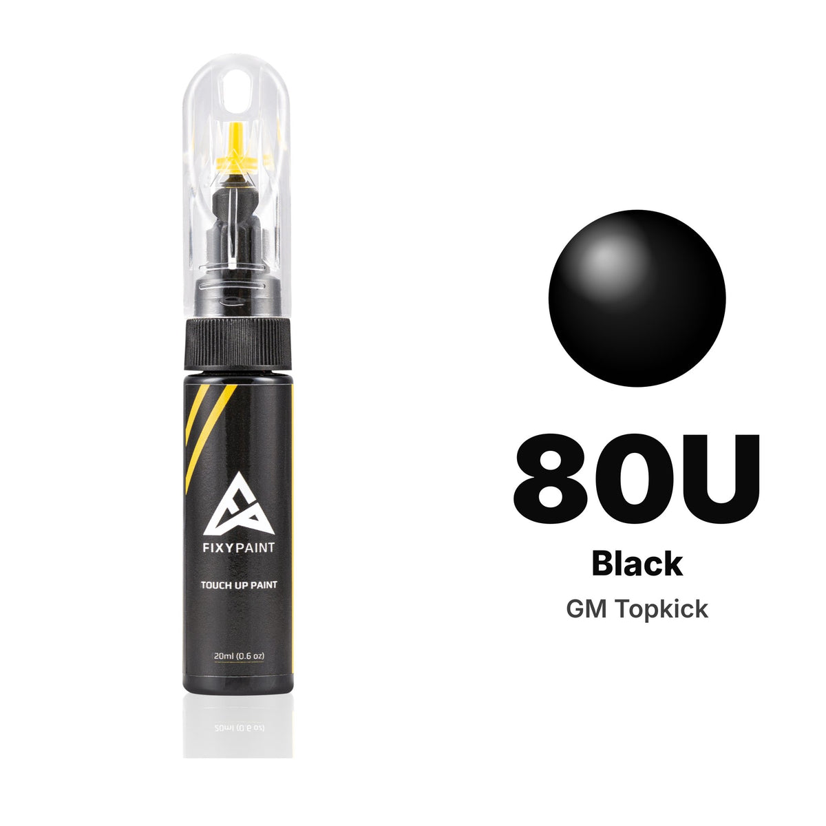GM Topkick 80U Black touch-up paint, Basic kit