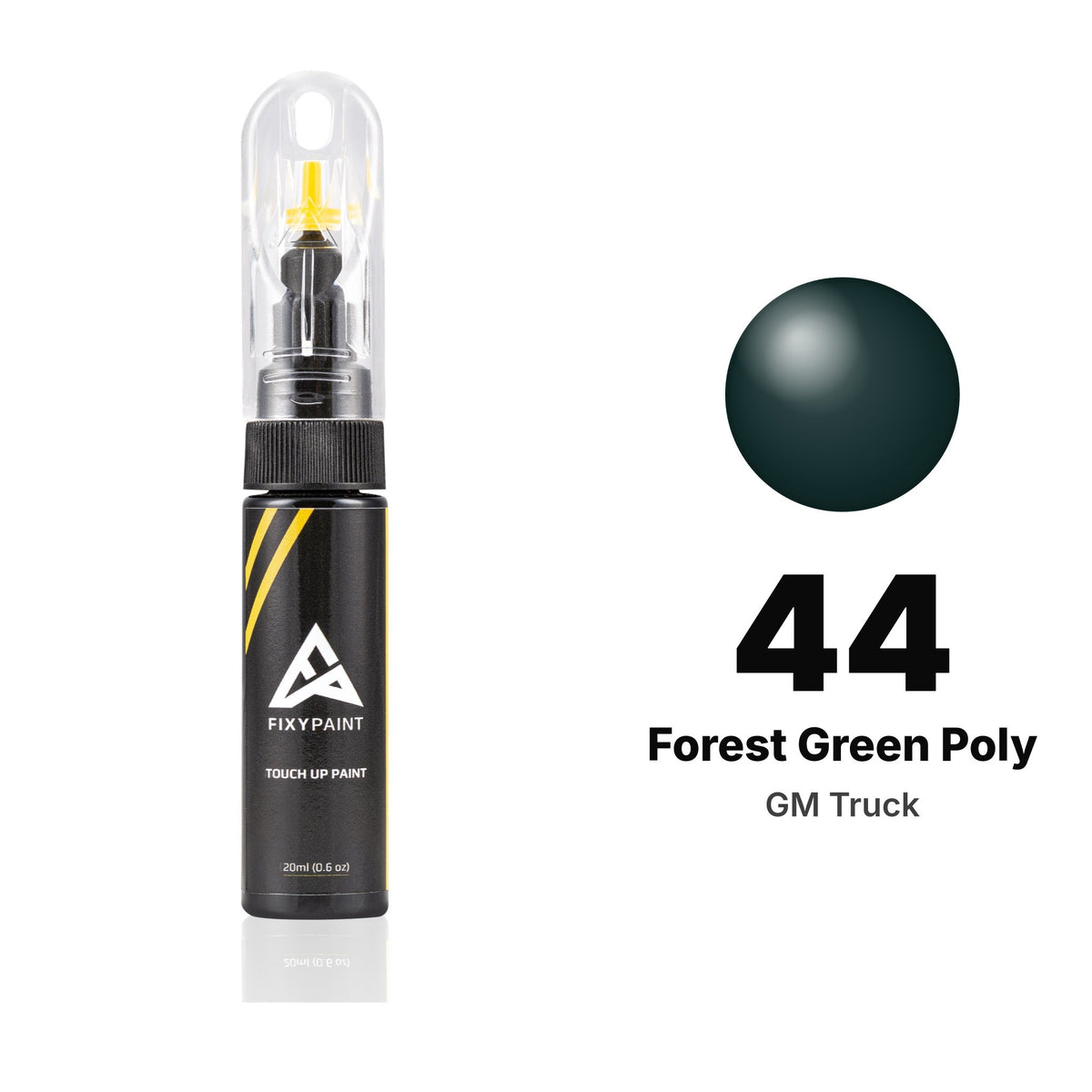Touch-up paint for GM Truck 44 Forest Green Poly, Basic kit