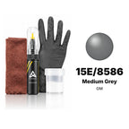 Touch-up paint for GM 15E/8586 Medium Grey, Complete kit