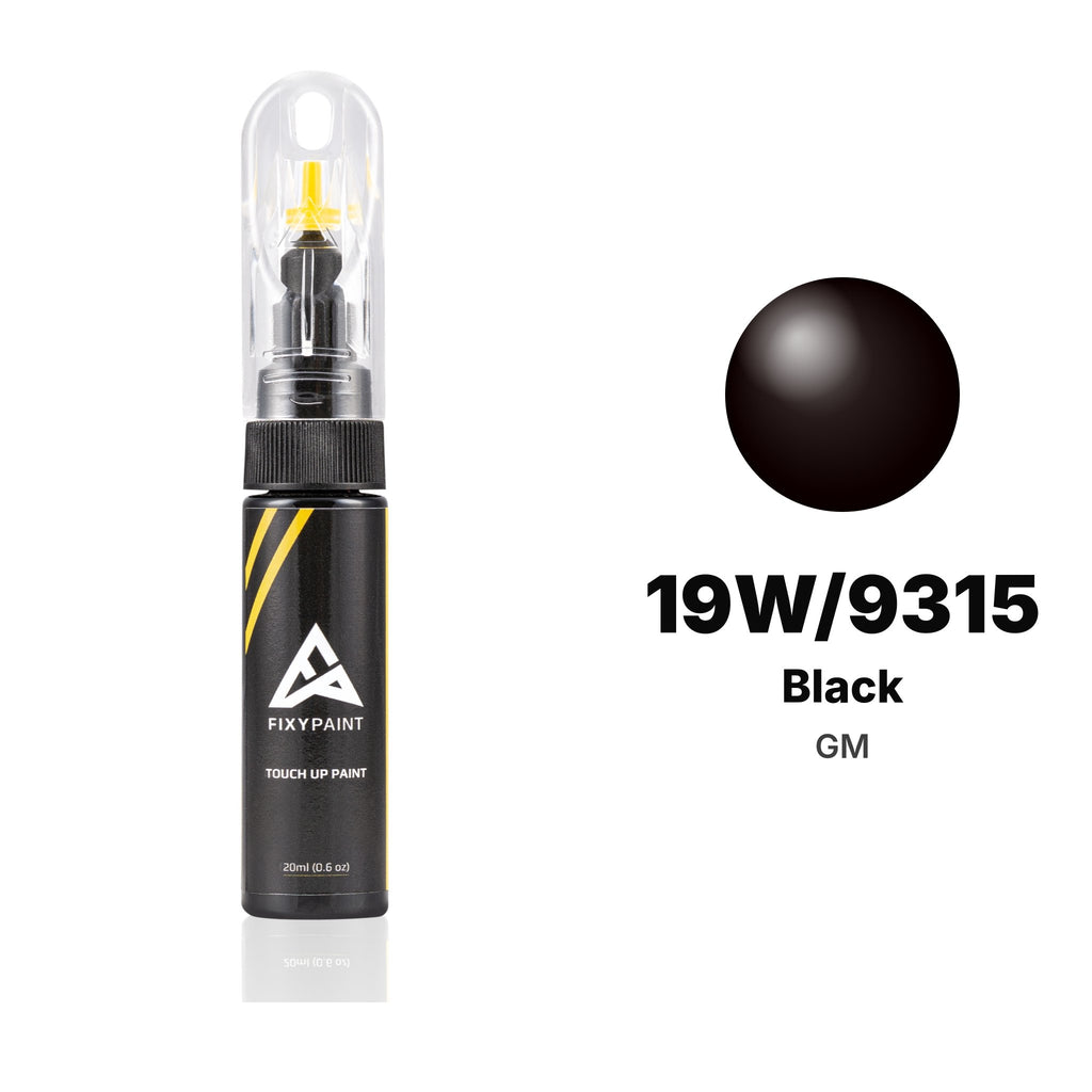 Touch-up paint for GM 19W/9315 Black, Basic kit