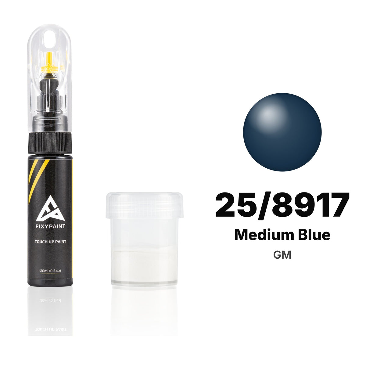 Peinture de retouche pour GM – 25/8917 Medium Blue (tous modèles, 1985–2004), kit Standard