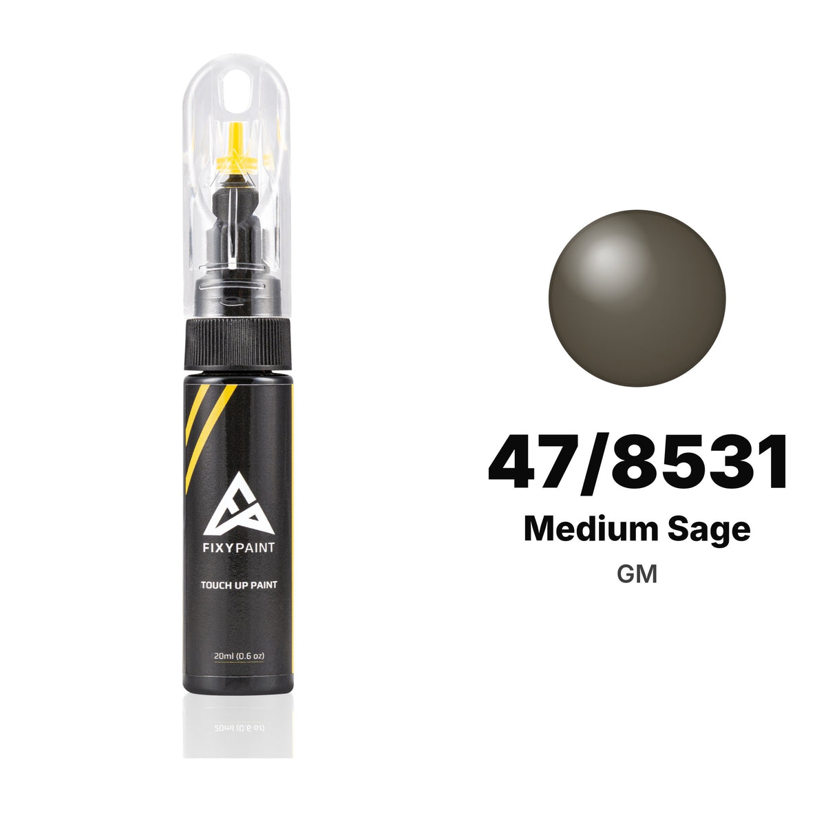 Touch-up paint for GM 47/8531 Medium Sage, Basic kit