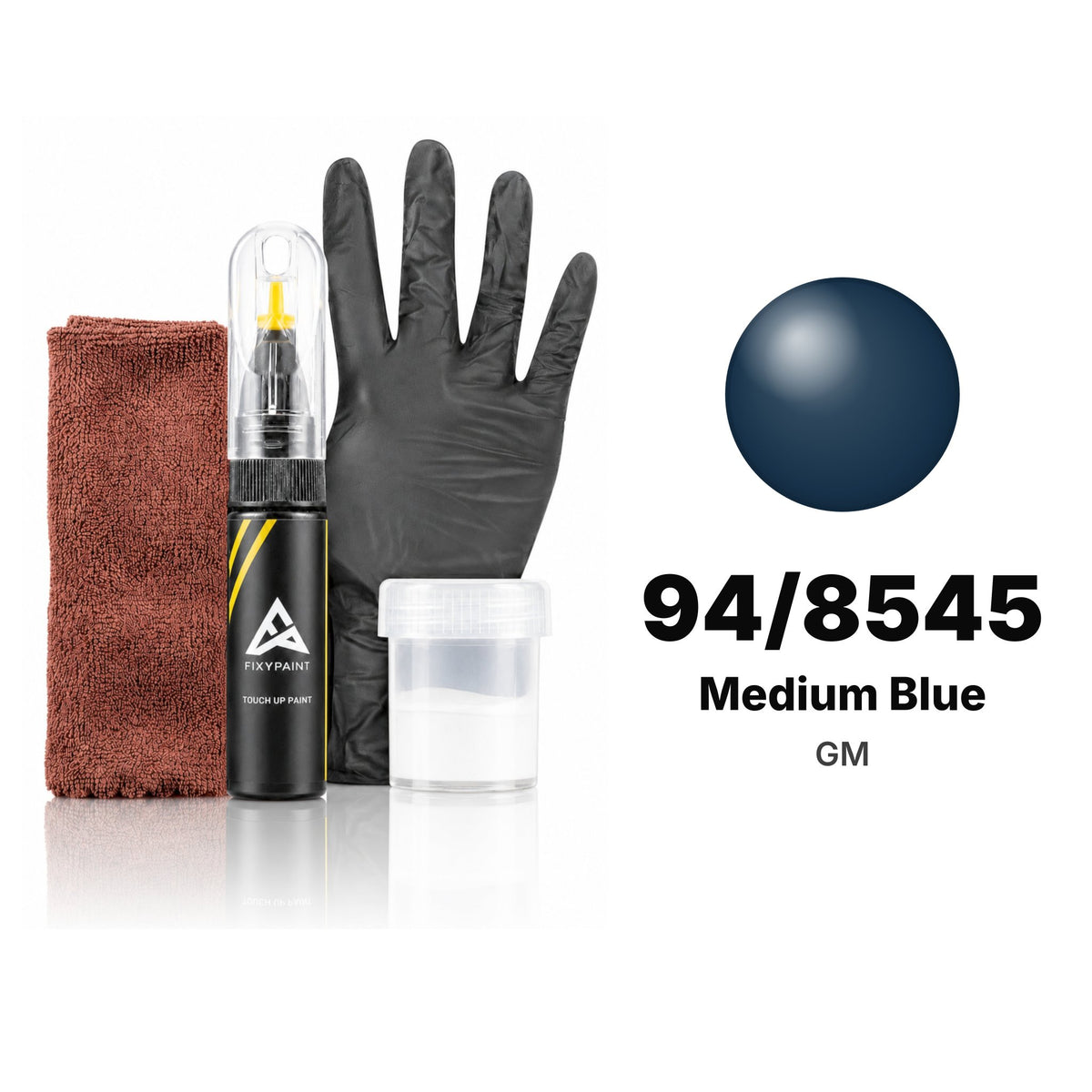 Lackstift für GM – 94/8545 Medium Blue (alle Modelle, 1985–2004), Set Komplett