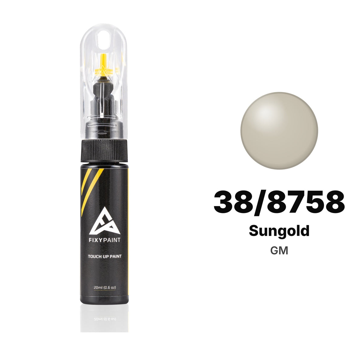 Touch-up paint for GM 38/8758 Sungold, Basic kit