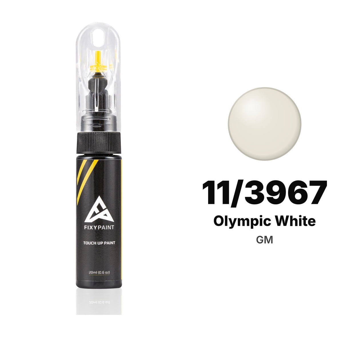 Vernice ritocco per GM – 11/3967 Olympic White (tutti i modelli, 1987–2004), kit Base