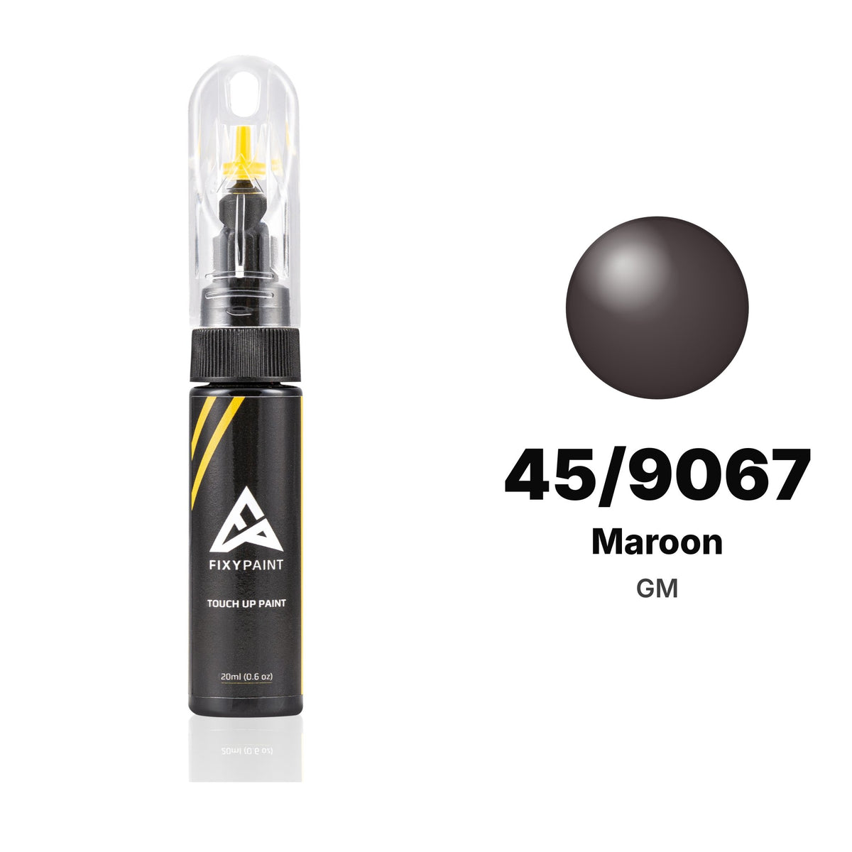 Touch-up paint for GM 45/9067 Maroon, Basic kit
