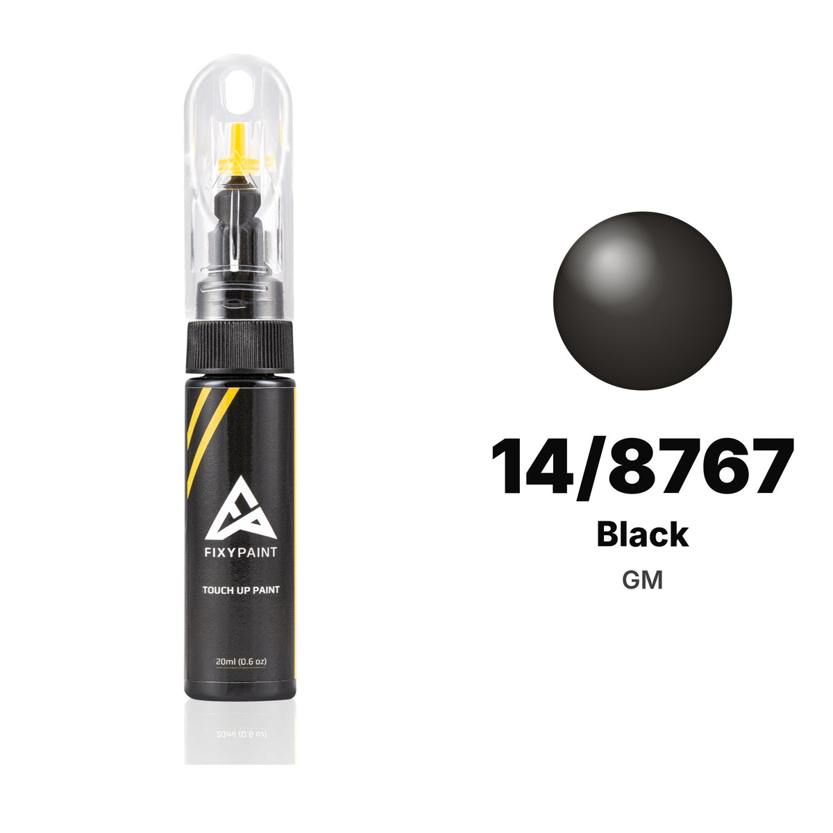 Touch-up paint for GM 14/8767 Black, Basic kit