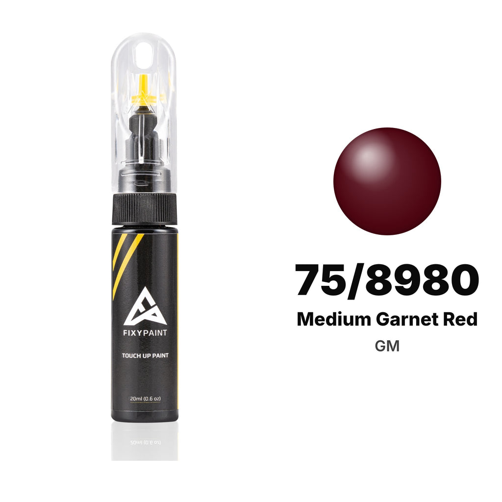Touch-up paint for GM 75/8980 Medium Garnet Red, Basic kit