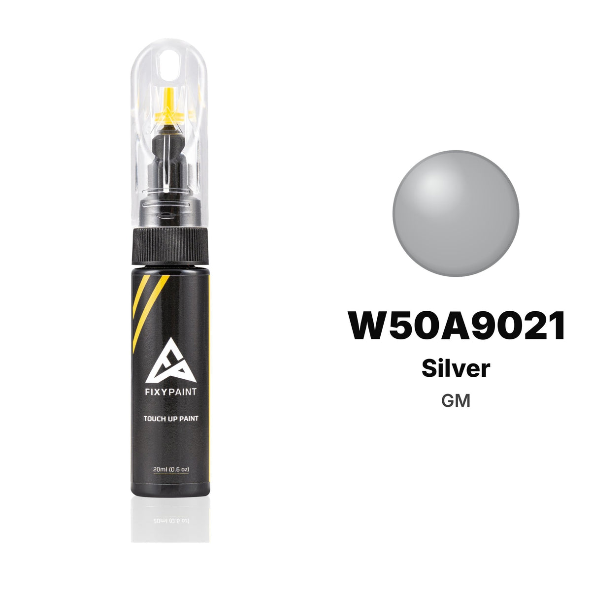 Touch-up paint for GM W50A9021 Silver, Basic kit