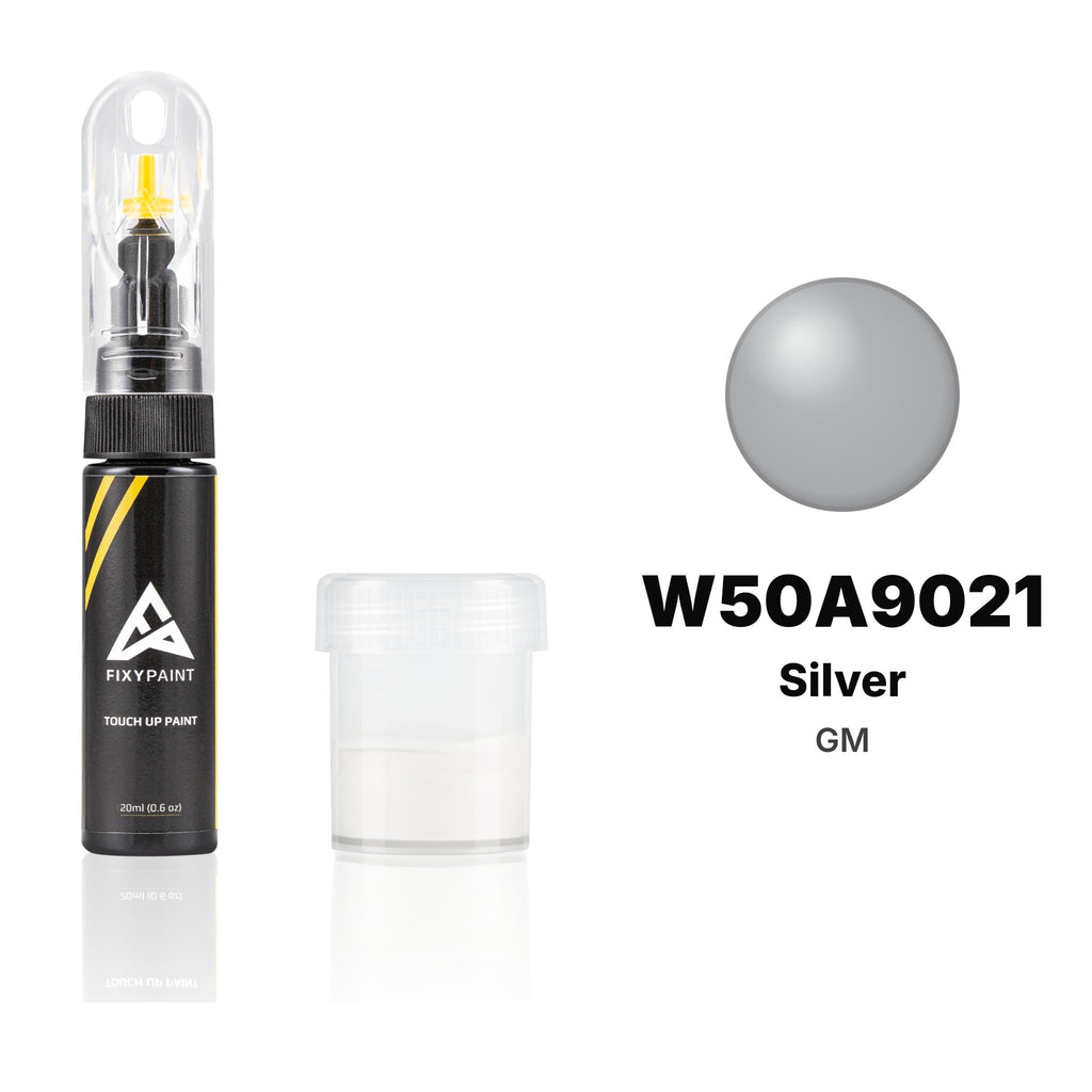 Touch-up paint for GM W50A9021 Silver, Standard kit