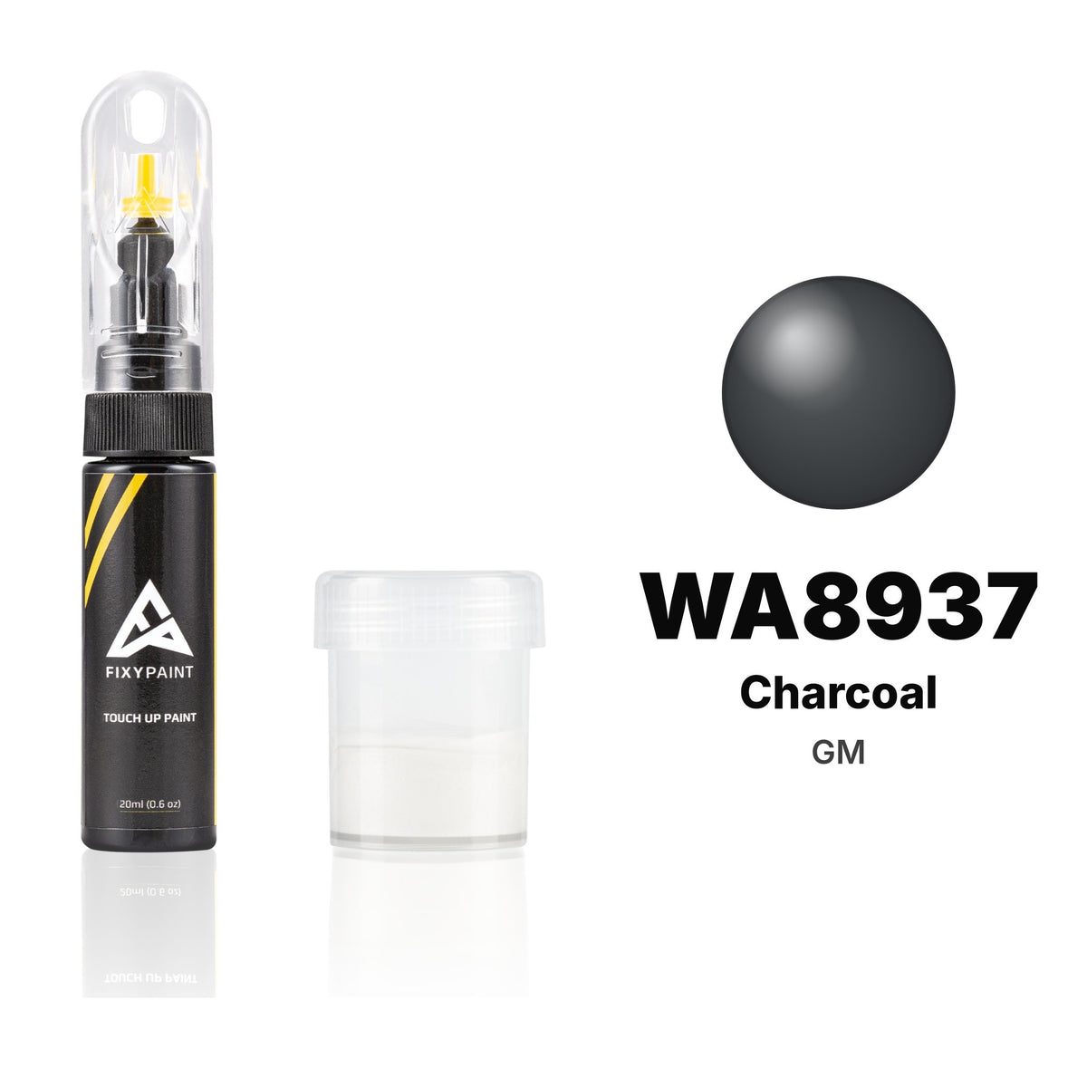 Touch-up paint for GM WA8937 Charcoal, Standard kit