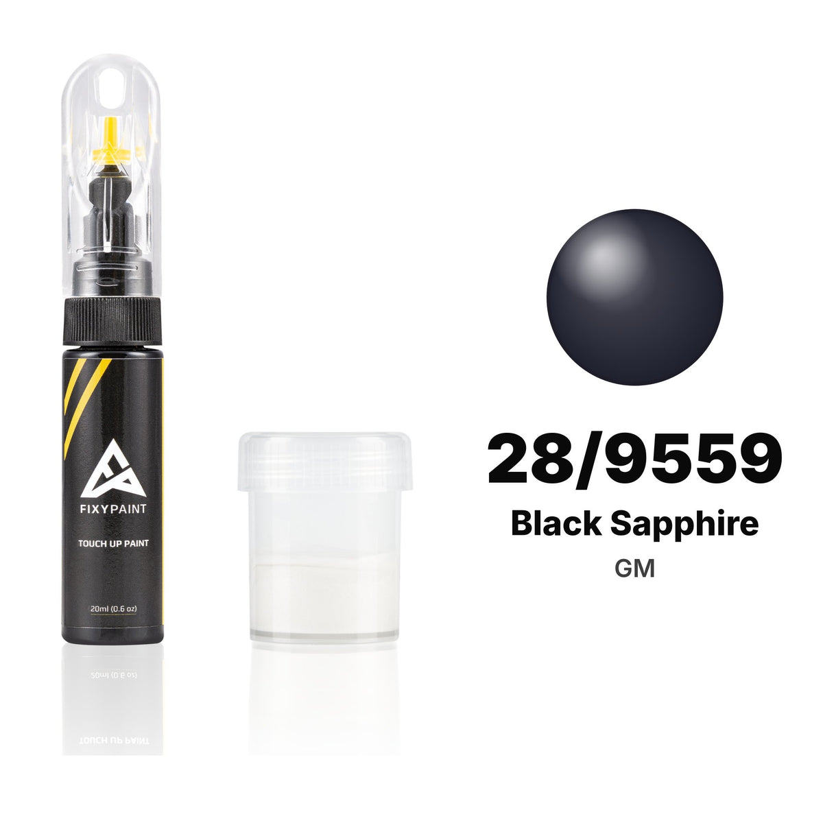 Touch-up paint for GM 28/9559 Black Sapphire, Standard kit