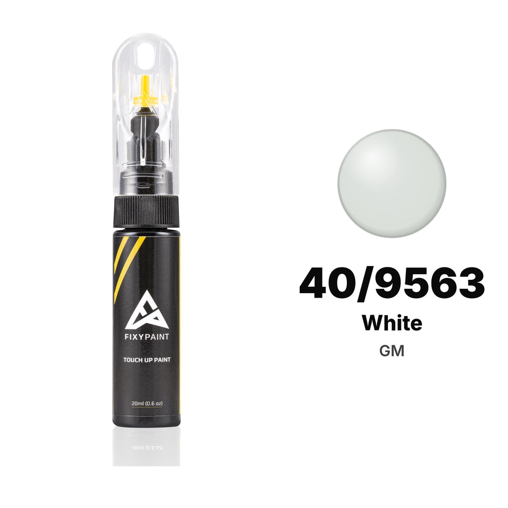 Touch-up paint for GM 40/9563 White, Basic kit