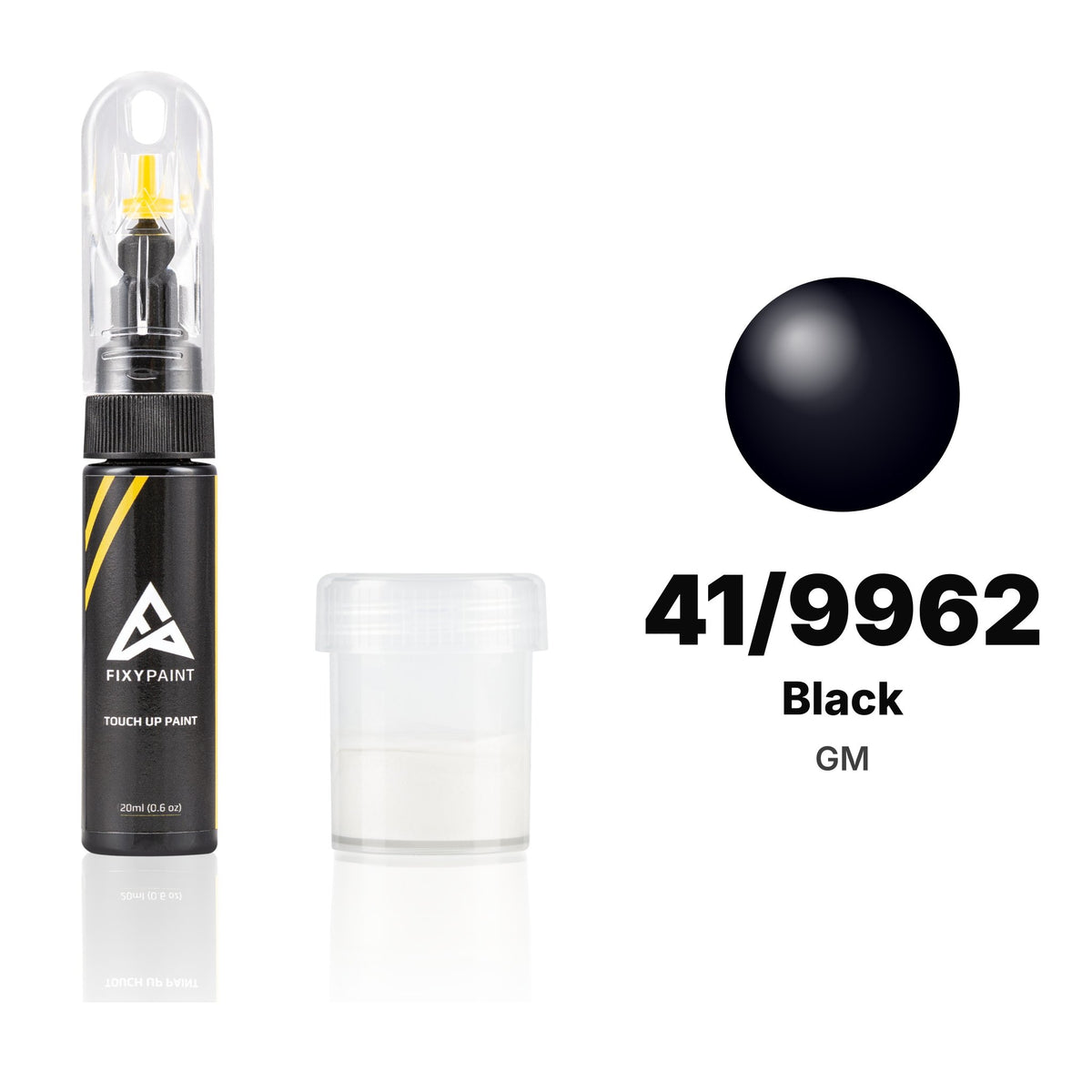 Touch-up paint for GM 41/9962 Black, Standard kit