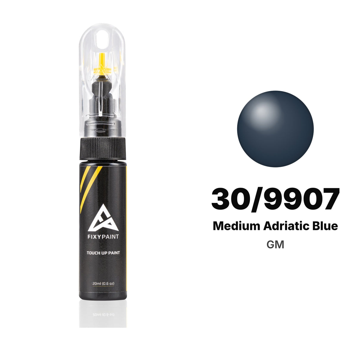 Touch-up paint for GM 30/9907 Medium Adriatic Blue, Basic kit