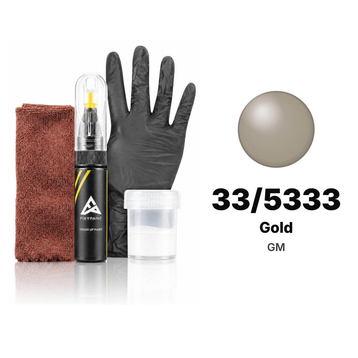 Peinture de retouche pour GM – 33/5333 Gold (tous modèles, 1993–2004), kit Complet