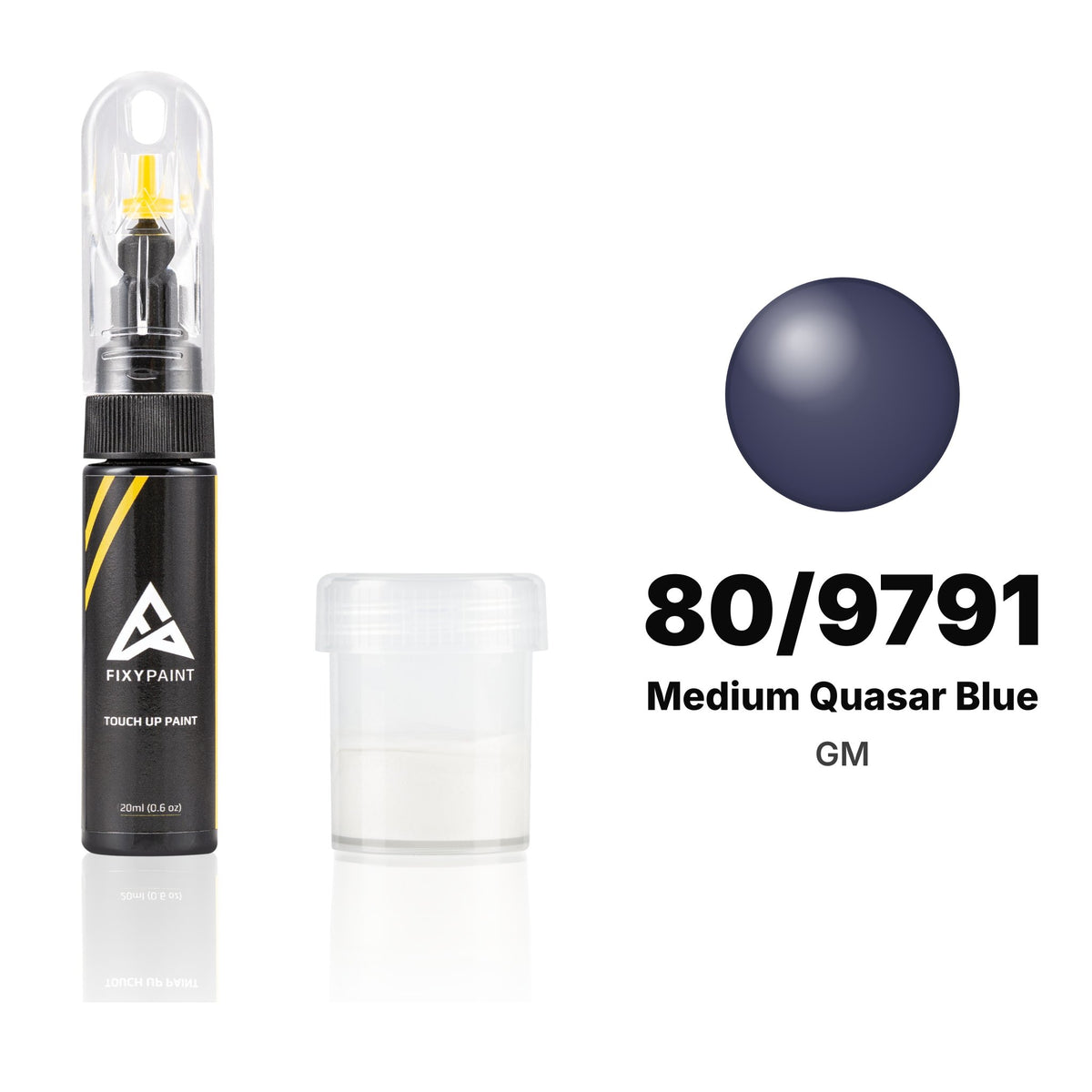 Touch-up paint for GM 80/9791 Medium Quasar Blue, Standard kit