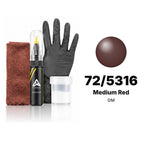 Touch-up paint for GM 72/5316 Medium Red, Complete kit
