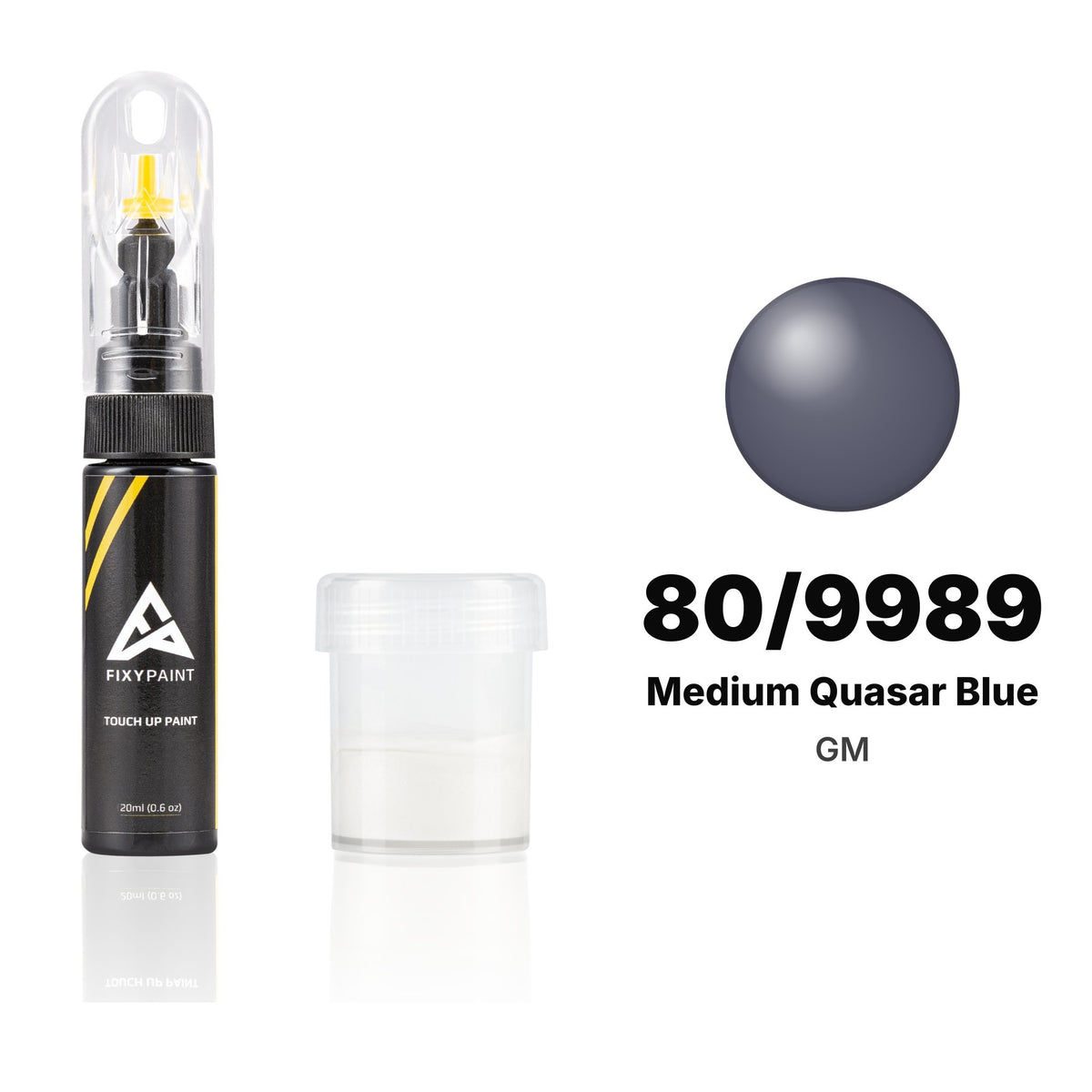 Touch-up paint for GM 80/9989 Medium Quasar Blue, Standard kit