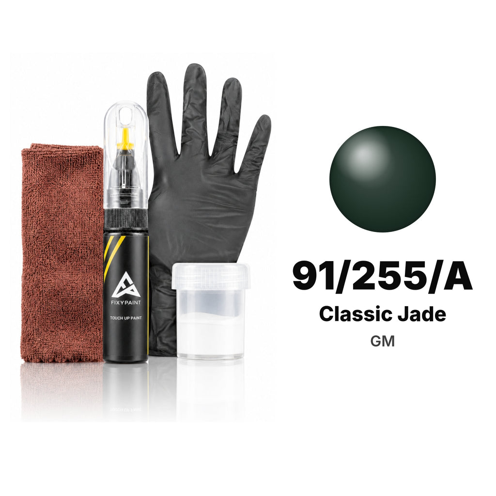 Touch-up paint for GM 91/255/A Classic Jade, Complete kit