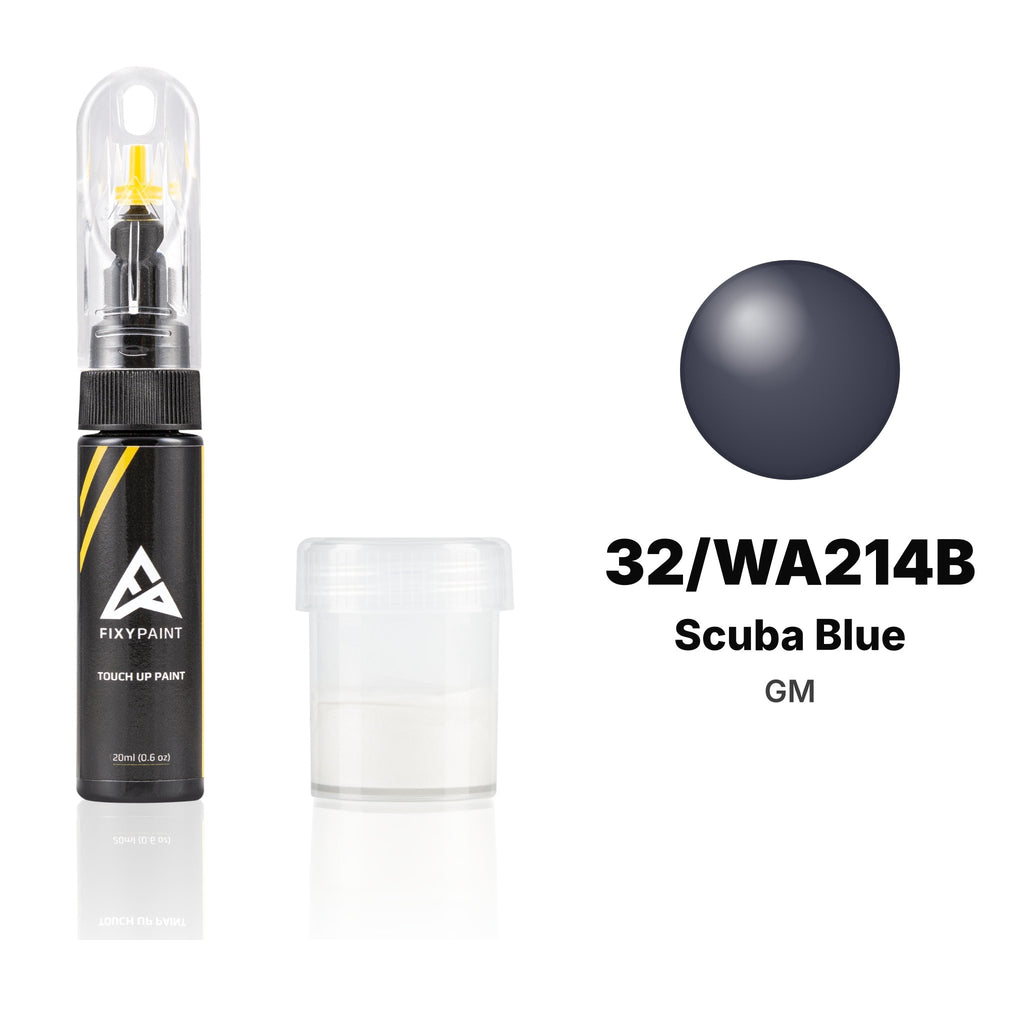Touch-up paint for GM 32/WA214B Scuba Blue, Standard kit