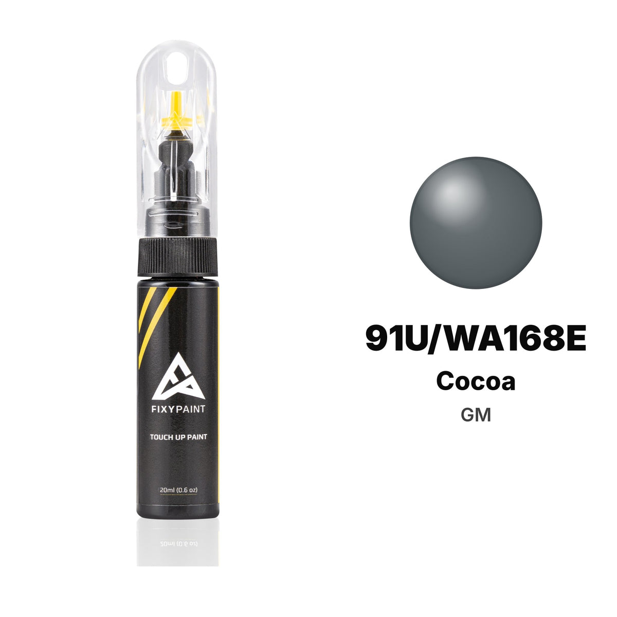 Touch-up paint for GM 91U/WA168E Cocoa, Basic kit