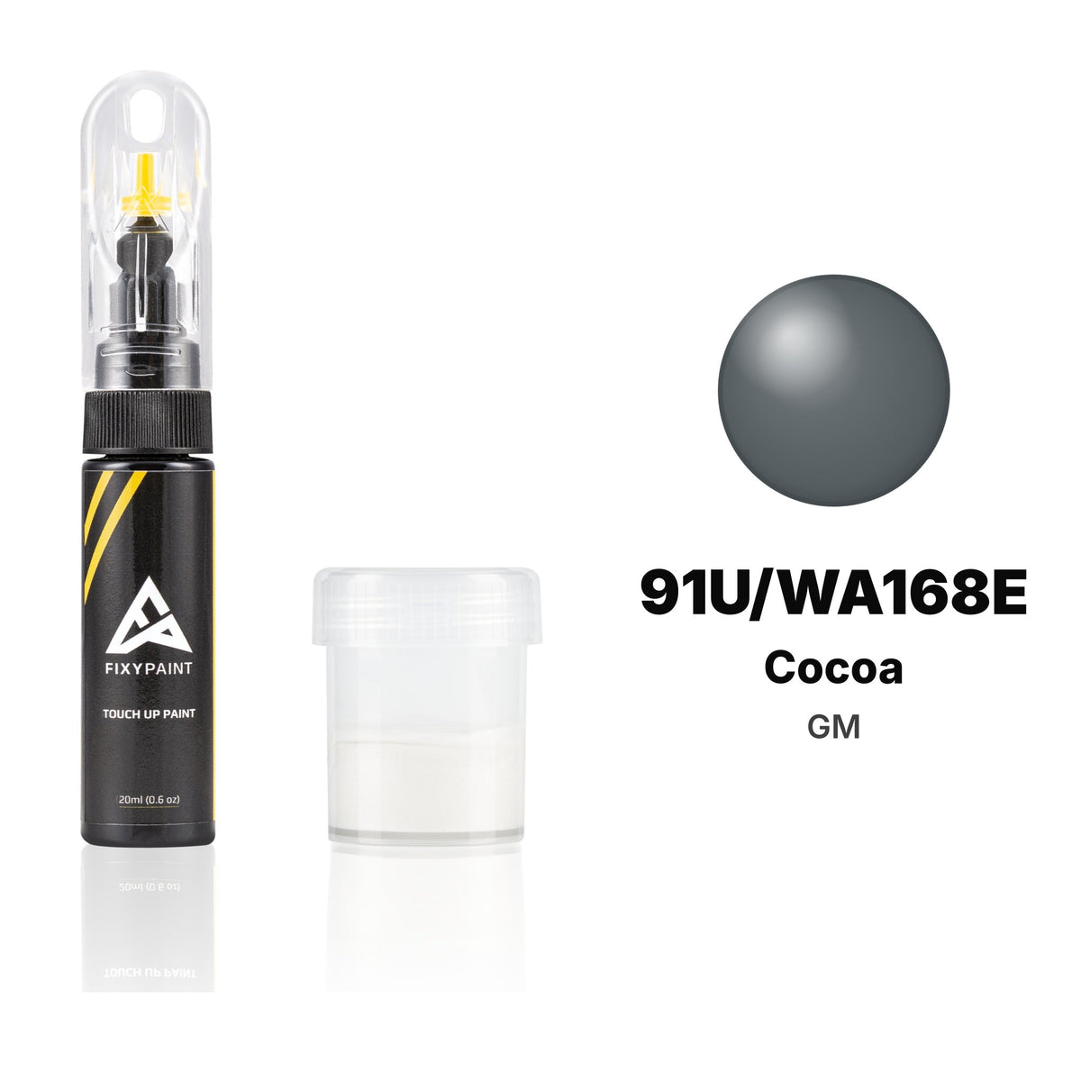 Touch-up paint for GM 91U/WA168E Cocoa, Standard kit